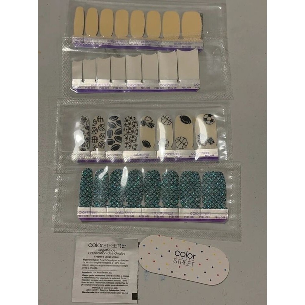 Color street nail polish strips